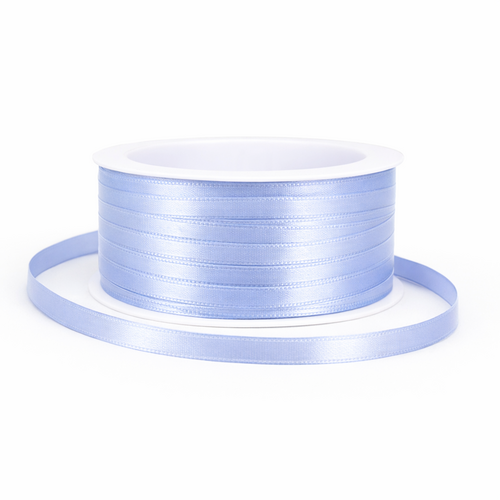 Dekoband Satin 6 mm 50 m - Schleifenband Antennenband f�r Hochzeit, Auto, Basteln & Geschenkdeko 