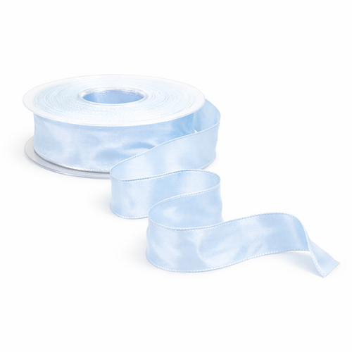 25m Dekoband Taft Drahtkante B25mm Taftband Schleifenband Geschenkband Satinband 
