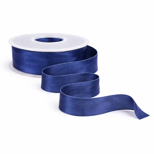 25m Dekoband Taft Drahtkante B25mm Taftband Schleifenband Geschenkband Satinband 