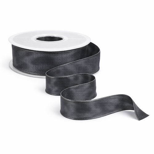 25m Dekoband Taft Drahtkante B25mm Taftband Schleifenband Geschenkband Satinband 