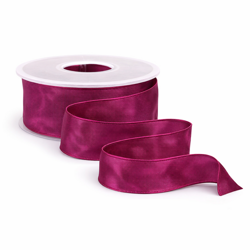 25m Dekoband Taft Drahtkant B:40mm Taftband Schleifenband Geschenkband Satinband 