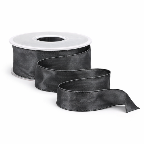 25m Dekoband Taft Drahtkant B:40mm Taftband Schleifenband Geschenkband Satinband 