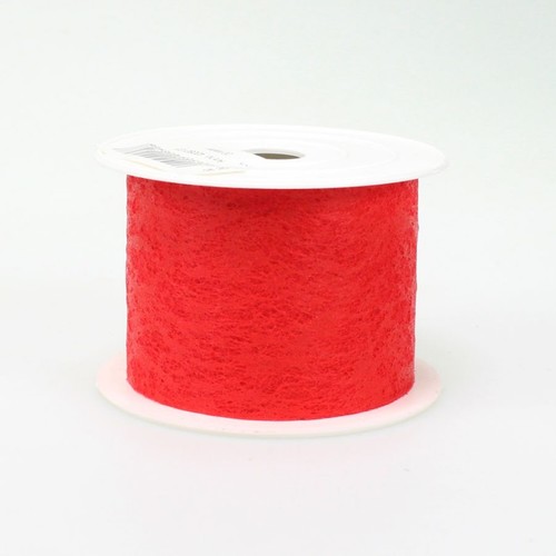 Vlies-Dekoband Schwarz 6 cm x 20 m - Leicht transparentes Dekoband auf Rolle - Vliesband f�r Floristik, Tischdeko, Geschenke & Bastelarbeiten 