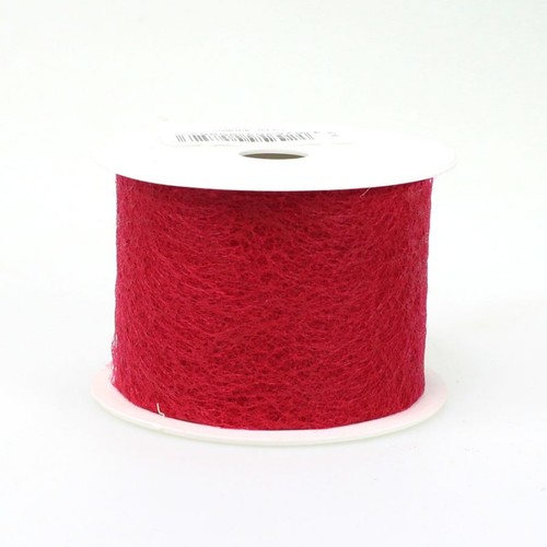 Vlies-Dekoband Schwarz 6 cm x 20 m - Leicht transparentes Dekoband auf Rolle - Vliesband f�r Floristik, Tischdeko, Geschenke & Bastelarbeiten 