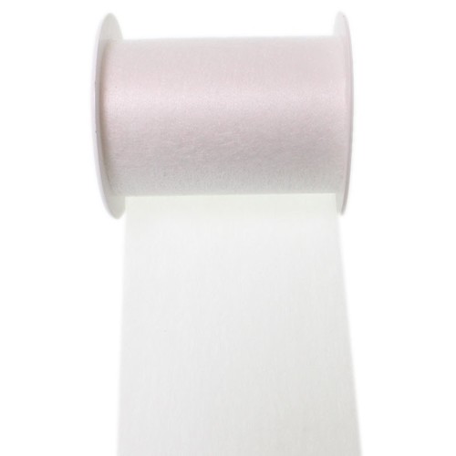 Vlies-Dekoband 10 cm x 20 m - Leicht transparentes Dekoband auf Rolle - Vliesband f�r Floristik, Tischdeko, Geschenkverpackung & Bastelarbeiten 