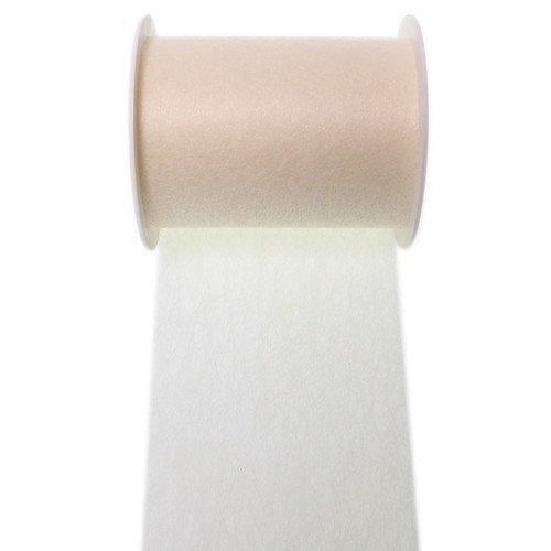 Vlies-Dekoband 10 cm x 20 m - Leicht transparentes Dekoband auf Rolle - Vliesband f�r Floristik, Tischdeko, Geschenkverpackung & Bastelarbeiten 