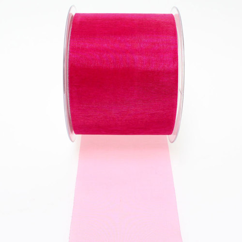 Dekoband Organza B 70mm L 25m Schleifenband Organzaband Schleife Band Hochzeit 