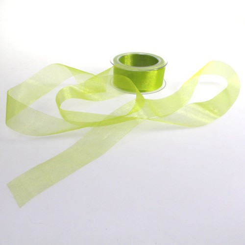 Dekoband Organza B 40mm L 25m Schleifenband Organzaband Schleife Band Hochzeit 