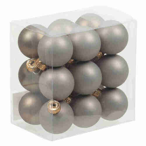 18 Christbaumkugeln Glas Weihnachtskugel Kugel 30mm 3cm Baumschmuck Weihnachten 