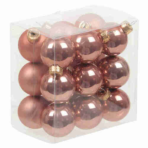18 Christbaumkugeln Glas Weihnachtskugel Kugel 30mm 3cm Baumschmuck Weihnachten 