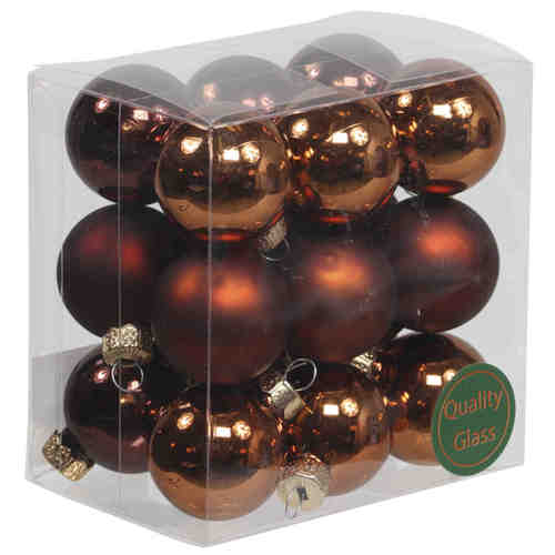18 Christbaumkugeln Glas Weihnachtskugel Kugel 30mm 3cm Baumschmuck Weihnachten 