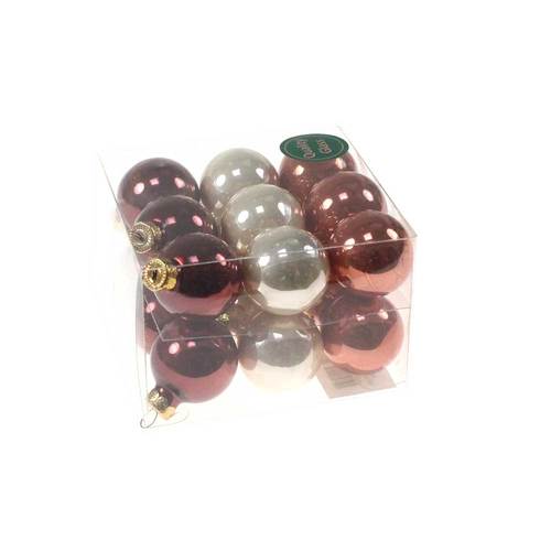 18 Christbaumkugeln Glas Weihnachtskugel Kugel 30mm 3cm Baumschmuck Weihnachten 