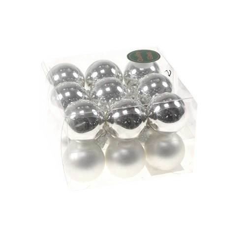 18 Christbaumkugeln Glas Weihnachtskugel Kugel 30mm 3cm Baumschmuck Weihnachten 