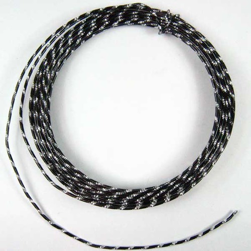 10m Diamant - Strass Effekt Aluminiumdraht Aludraht Alu Draht 2mm 