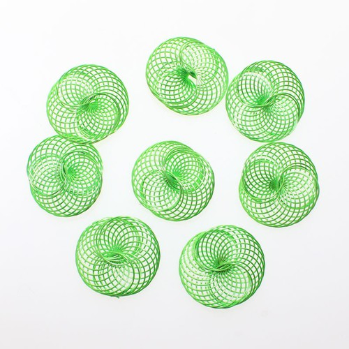 8 x Streudeko Drahtr�der Drahtrad 35mm Streubl�ten Hochzeit DekoTischdeko 