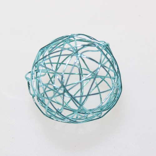 8 Drahtb�lle 50mm Draht Ball Dekokugeln Tischdeko Streudeko Drahtkugeln Dekoball 