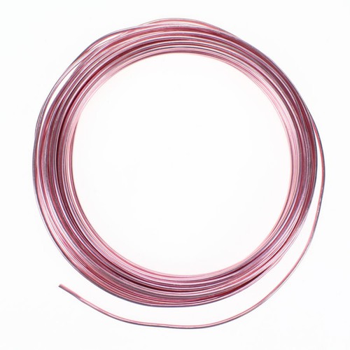 12m Aluminiumdraht  2mm Aludraht Basteldraht Dekodraht Schmuckdraht 