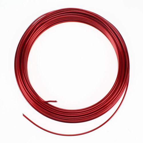 12m Aluminiumdraht  2mm Aludraht Basteldraht Dekodraht Schmuckdraht 