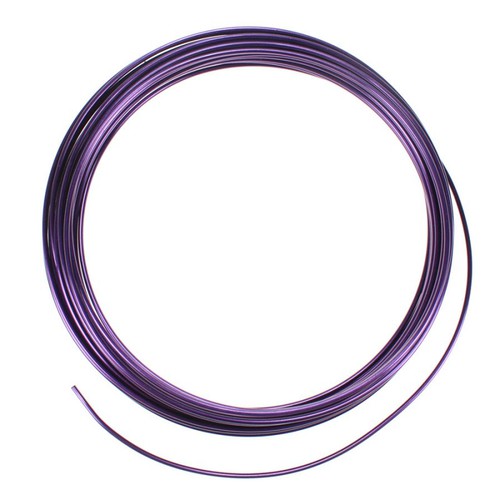 12m Aluminiumdraht  2mm Aludraht Basteldraht Dekodraht Schmuckdraht 