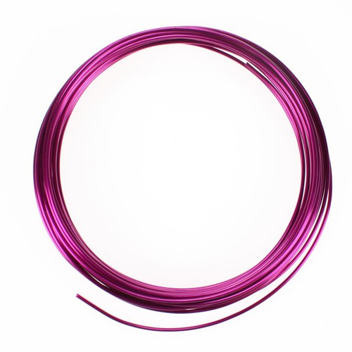 12m Aluminiumdraht  2mm Aludraht Basteldraht Dekodraht Schmuckdraht 