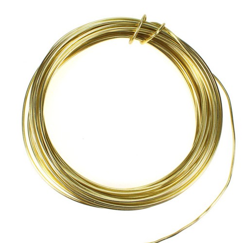 12m Aluminiumdraht  2mm Aludraht Basteldraht Dekodraht Schmuckdraht 