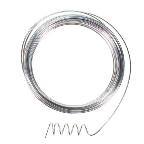 12m Aluminiumdraht  2mm Aludraht Basteldraht Dekodraht Schmuckdraht 