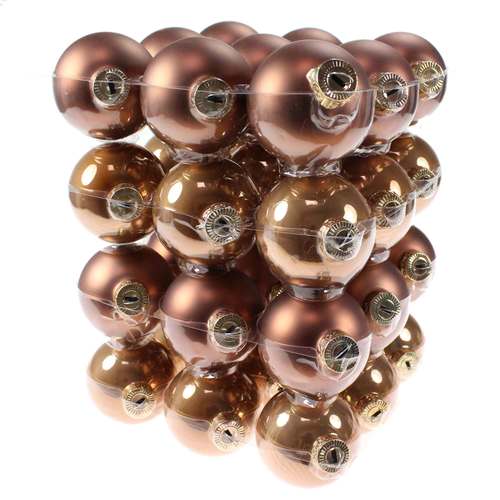 36 Christbaumkugeln Glas Weihnachtskugel Kugel 57mm 5,7cm Baumschmuck Weihnachten 