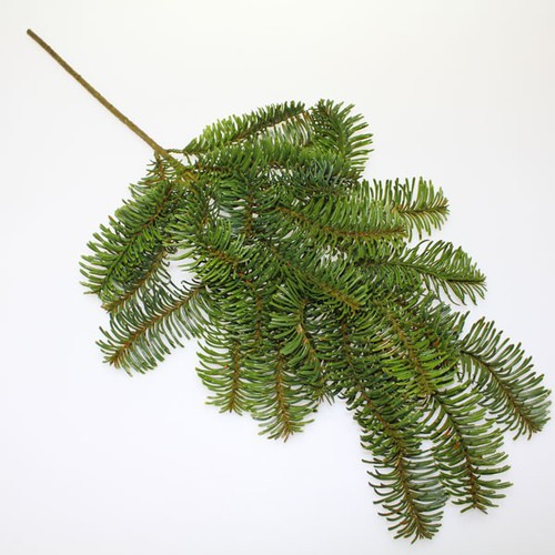 Tanne Nobilis k�nstlich Tannenzweig gr�n ca. 67x32cm Weihnachten Advent Ast Kunstblume