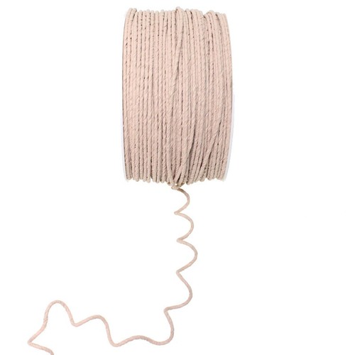 100m Papierdraht D 2mm Papierdekodraht Papierkordel auf Spule 