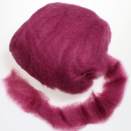 20m Lunte B:50mm Wolle Filzschnur Wollfilz Wollvlies M�rchenwolle Wollband Wollschnur 