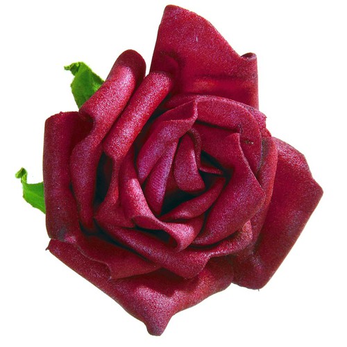 12 Rosenbl�ten Rosenk�pfe Bl�tenk�pfe Schaum Foam Rosen 5cm in versch Farben 