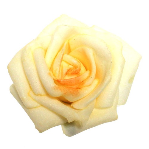 12 Rosenbl�ten Rosenk�pfe Bl�tenk�pfe Schaum Foam Rosen 5cm in versch Farben 