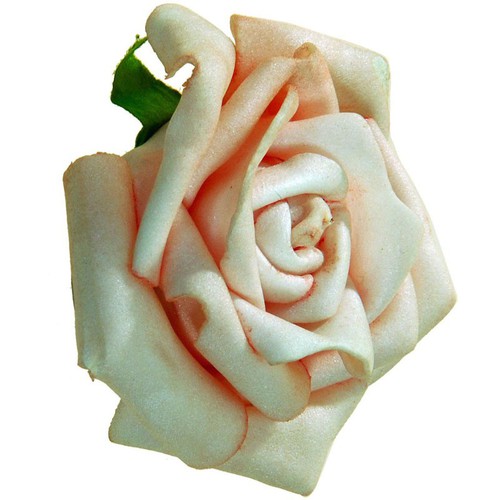 12 Rosenbl�ten Rosenk�pfe Bl�tenk�pfe Schaum Foam Rosen 5cm in versch Farben 