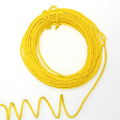 10m Papierdraht D 2mm Papierdekodraht Papierkordel Drahtkordel Basteldraht 