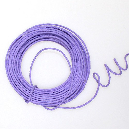 10m Papierdraht D 2mm Papierdekodraht Papierkordel Drahtkordel Basteldraht 