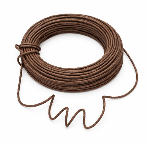 Papierdraht 2 mm 10 m Papierkordel Basteldraht Dekodraht biegsam 