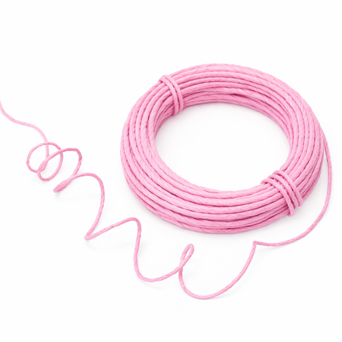 Papierdraht 2 mm 10 m Papierkordel Basteldraht Dekodraht biegsam 