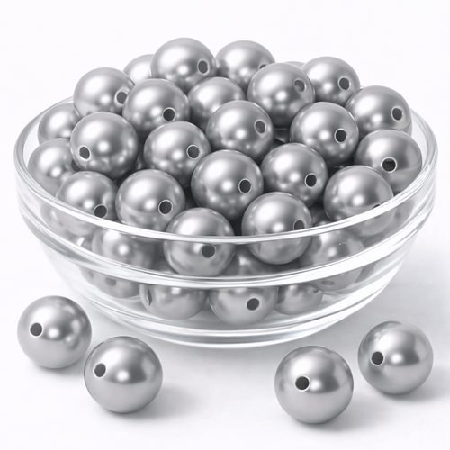 Kunstperlen 300g Wachsperlen Rundperlen 2mm Loch Bastelperlen Gro�pack 