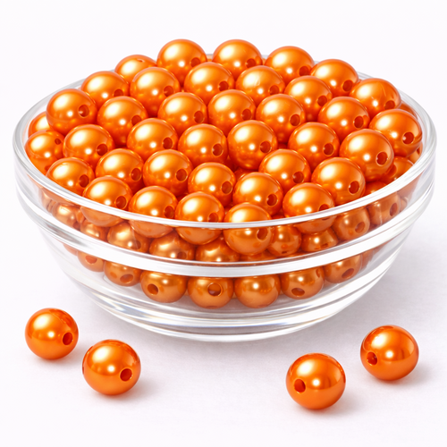 Kunstperlen 300g Wachsperlen Rundperlen 2mm Loch Bastelperlen Gro�pack 