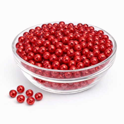 Kunstperlen 300g Wachsperlen Rundperlen 2mm Loch Bastelperlen Gro�pack 