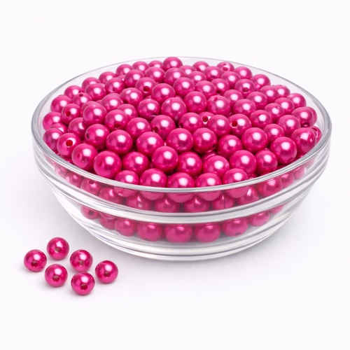 Kunstperlen 300g Wachsperlen Rundperlen 2mm Loch Bastelperlen Gro�pack 