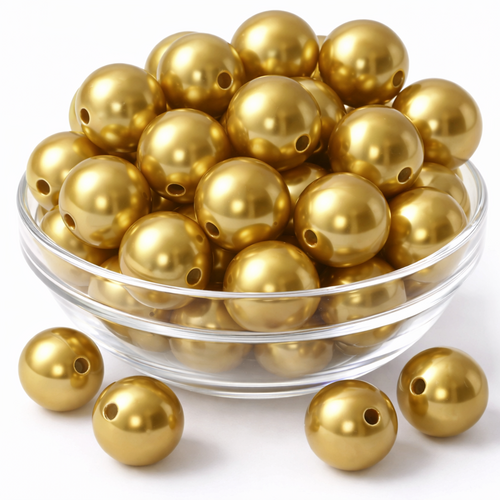 Kunstperlen 300g Wachsperlen Rundperlen 2mm Loch Bastelperlen Gro�pack 
