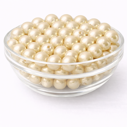 Kunstperlen 300g Wachsperlen Rundperlen 2mm Loch Bastelperlen Gro�pack 