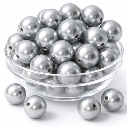 Kunstperlen 300g Wachsperlen Rundperlen 2mm Loch Bastelperlen Gro�pack 