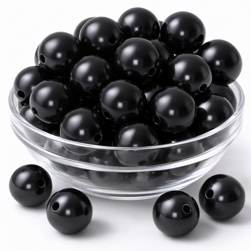 Kunstperlen 300g Wachsperlen Rundperlen 2mm Loch Bastelperlen Gro�pack 