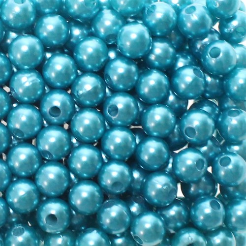 250 Kunstperlen 8mm Perlen Wachsperlen Dekoperlen Bastelperlen Loch Kunstperlen 