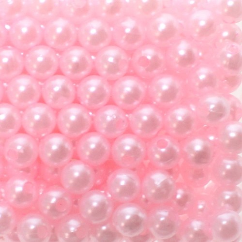 250 Kunstperlen 8mm Perlen Wachsperlen Dekoperlen Bastelperlen Loch Kunstperlen 