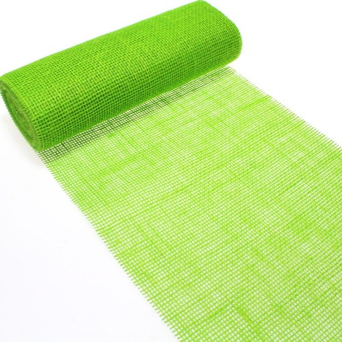 10m Tischl�ufer Tischband Jute 30cm breit Gitterband 