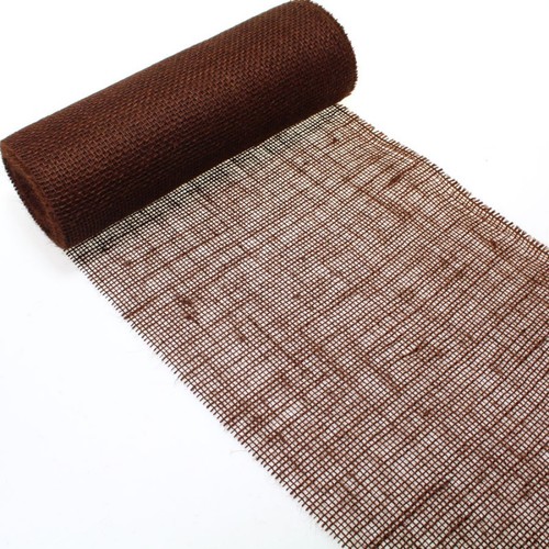 10m Tischl�ufer Tischband Jute 30cm breit Gitterband 