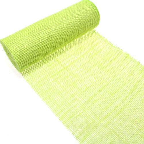 10m Tischl�ufer Tischband Jute 30cm breit Gitterband 